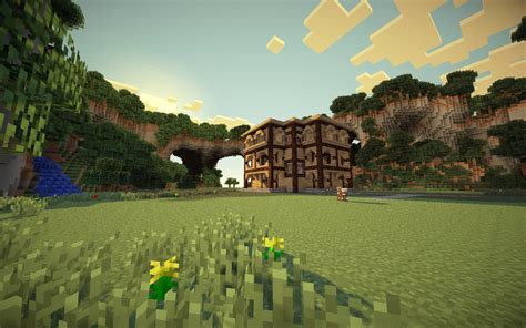 Minecraft Landscape Wallpaper | 1680x1050 | ID:41520