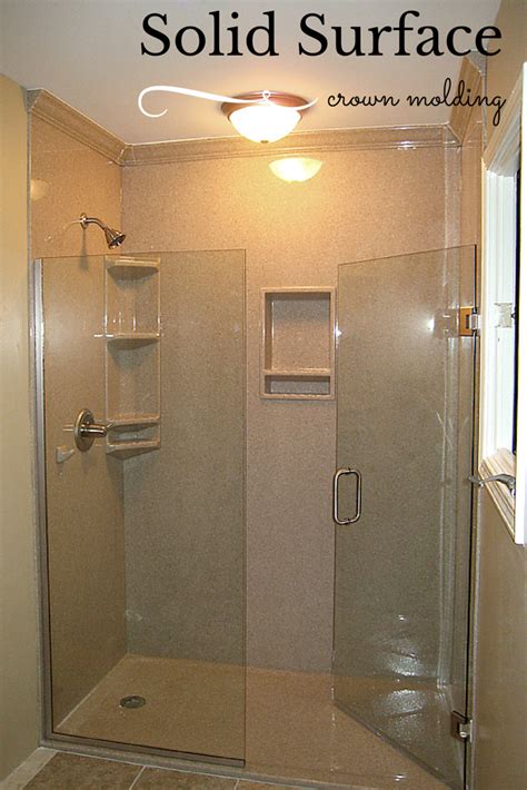 Solid Surface Shower Kits