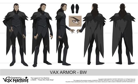 The Art of Vox Machina : THE LEGEND OF VOX MACHINA | Vax’s Armor Design ...