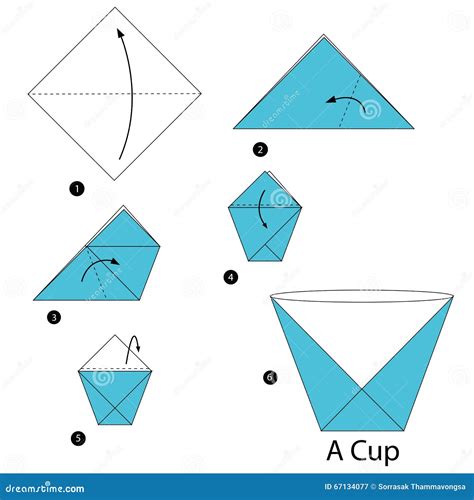 Origami ideas: How To Make Origami Paper Cup