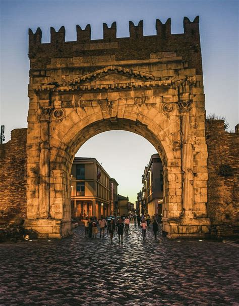 Arch of Augustus (Rimini, Italy) by Alex Galenko | Rimini italy, Italy ...