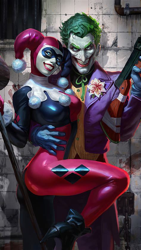 Joker, Harley Quinn, DC, 4k HD Phone Wallpaper | Rare Gallery