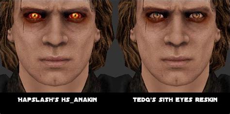 HS Anakin Skywalker Sith Eyes Reskin