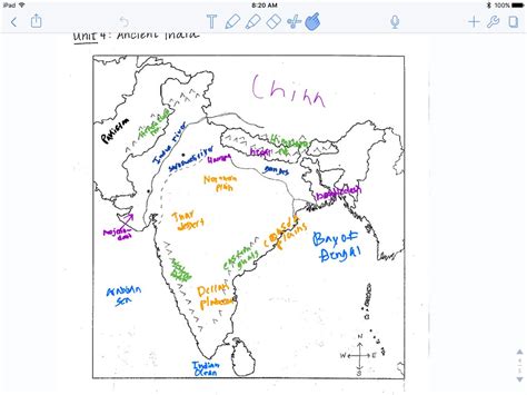 Ancient India Map Pdf