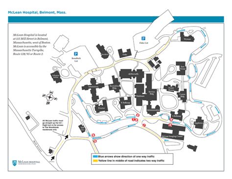 This is a layout of modern day McLean hospital! | Mclean hospital ...