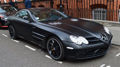 Matte Black Mercedes-Benz SLR McLaren - YouTube