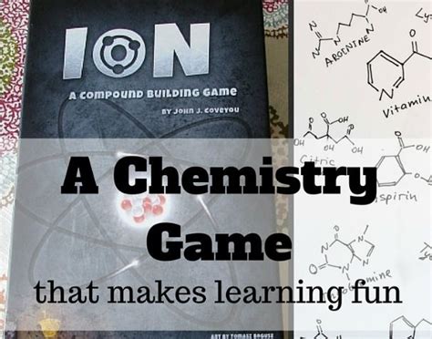 A Chemistry Game That Makes Learning Fun | Chemistry, Lab games, Fun ...