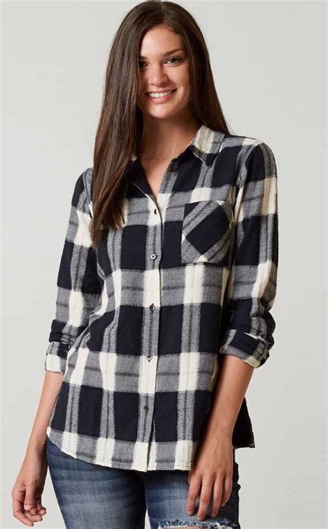 Black and White Plaid Shirt : BKE Plaid Shirt | Buckle | Plaid shirt ...