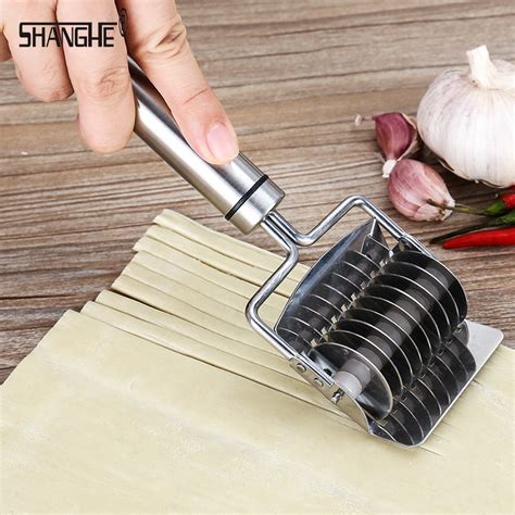 304 Stainless steel manual machine for cutting noodles Noodle Cutter ...