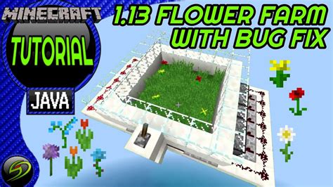 Minecraft Flower Farm - Java Edition - YouTube