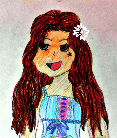 Cartoon drawing of me by Sparklesflame on DeviantArt