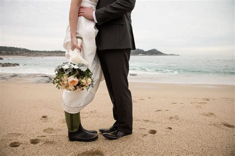 An Intimate Serene Wedding at Carmel River State Beach in Carmel-By-The ...