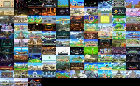 Smash Bros Ultimate Stages in Chronological Order. Battle through video ...