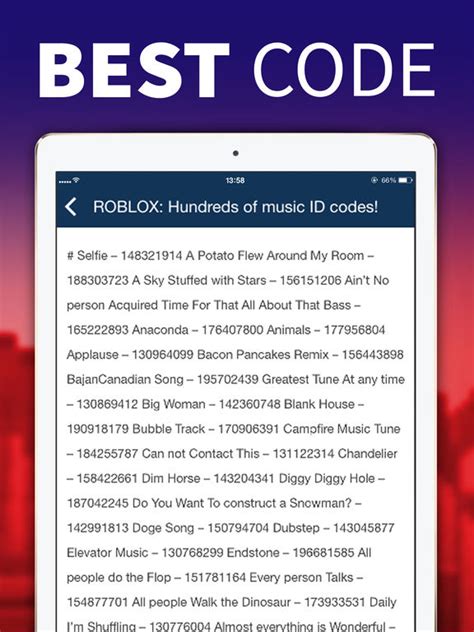 Best Codes for Roblox - AppRecs