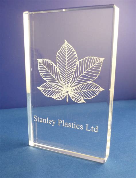 Acrylic Laser Engraving, Etching & Cutting - Stanley Plastics