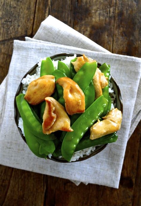 [Chinese Recipes] Chicken Snow Peas Stir-fry - All Asian Recipes For You