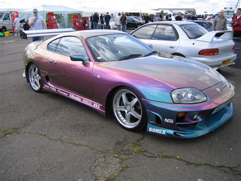 The world sports cars: toyota supra modified