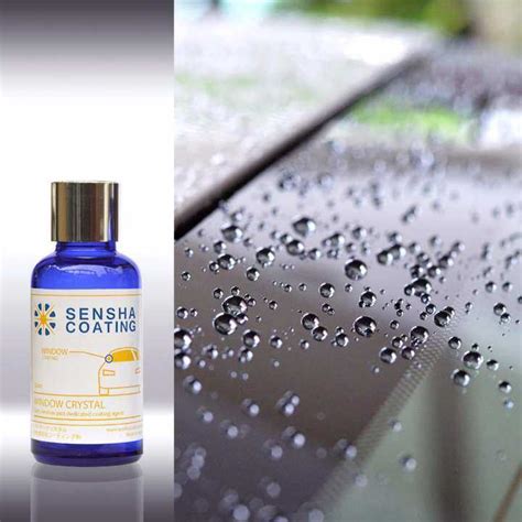 Sensha Window Crystal 30ML Super Hydrophobic Coating for Windscreen and ...