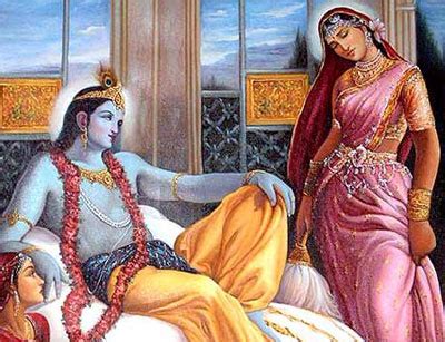 Krishna and Rukmini