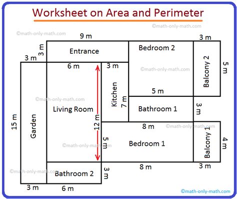 Area And Perimeter Word Problems Worksheets - Printable Word Searches