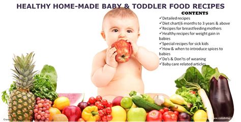 Homemade baby food recipes- Quick and Healthy Homemade Baby Food