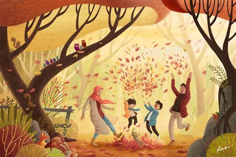 Beautiful Children's Book Illustrations by Arief Putra on Trendy Art Ideas