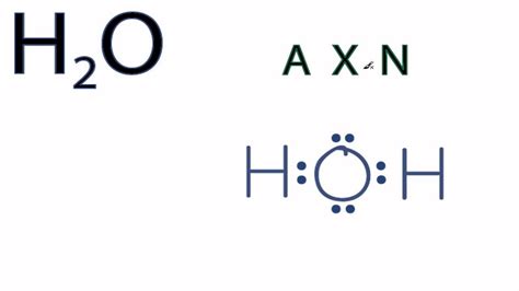 H2O Molecular Geometry / Shape and Bond Angles - YouTube