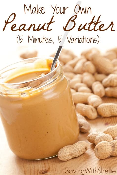 Homemade Peanut Butter - Mason Jar Crafts Love