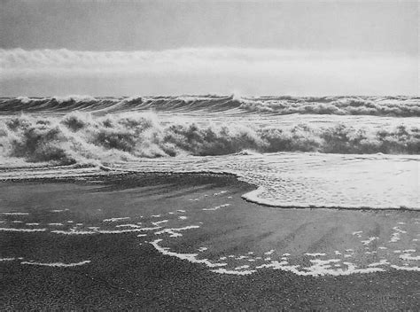 Pencil Drawings Of Ocean Waves