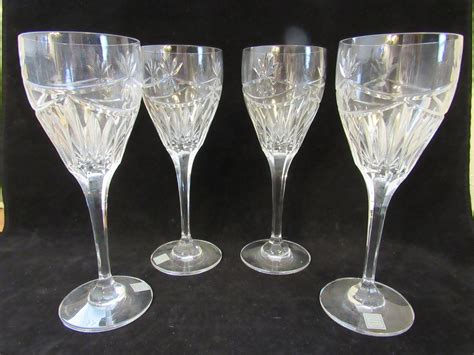 Lead Crystal Wine Glasses Tipperary Crystal Ireland Wine | Etsy ...