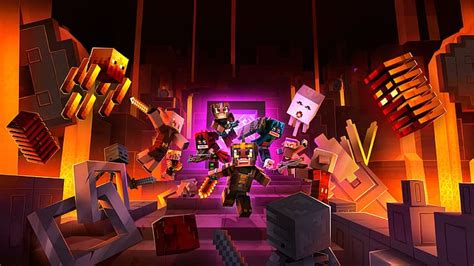 HD wallpaper: Minecraft, Minecraft Dungeons, Minecraft: Nether, Blaze ...