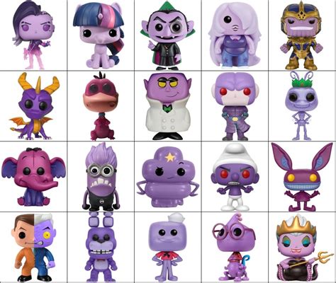 Purple Characters by Funko Pop! Figure Quiz - By rychu_supadude