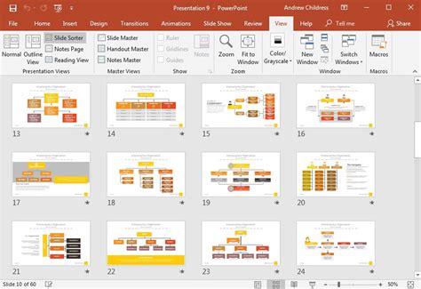 Org Chart Excel Template Database