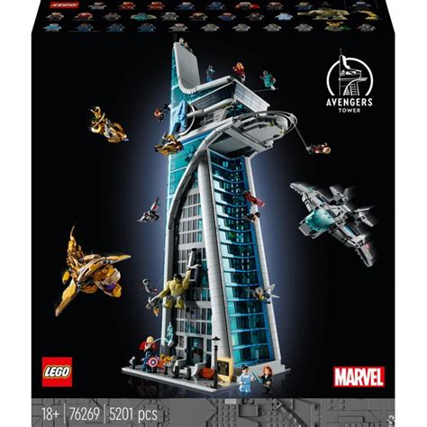 LEGO Marvel Avengers: Avengers Tower Battle 76166 Brick, 50% OFF