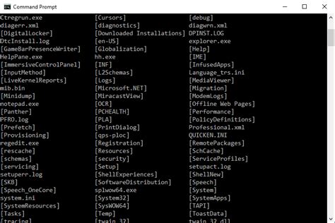 لیست دستورات Command Prompt - کل دستورات CMD ویندوز