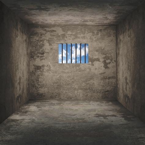 Free Photo | Background of a dark prison cell