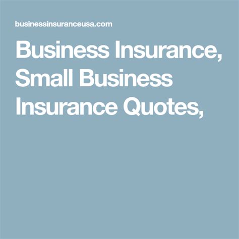 Business Insurance, Small Business Insurance Quotes, | Business ...