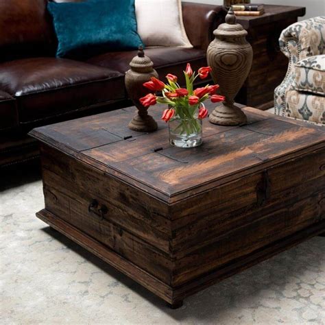 30 Rustic Coffee Table Decor Ideas You Will Love - The Architecture Designs