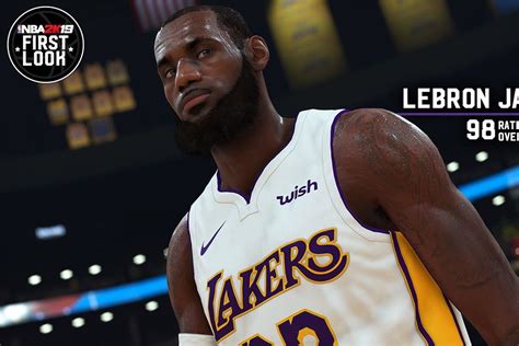 Lakers forward LeBron James reacts to NBA 2K rating: ‘Ain’t so bad for ...