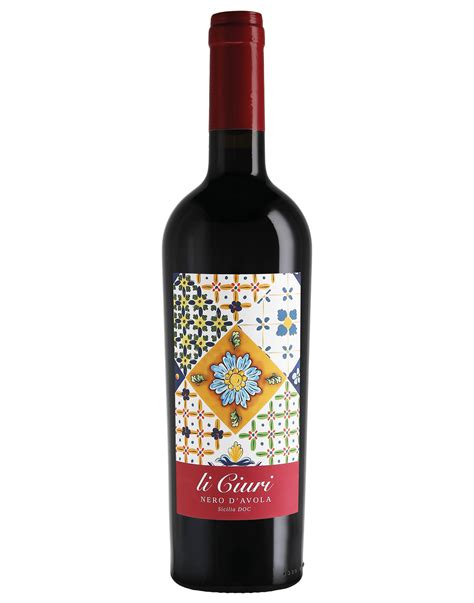 Sicilia Nero d'Avola DOC Li Ciuri 2019 0,75 ℓ, Red wine