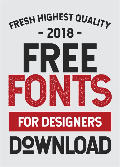 25 Freshest Free Fonts for Graphic Designers | Fonts | Graphic Design ...