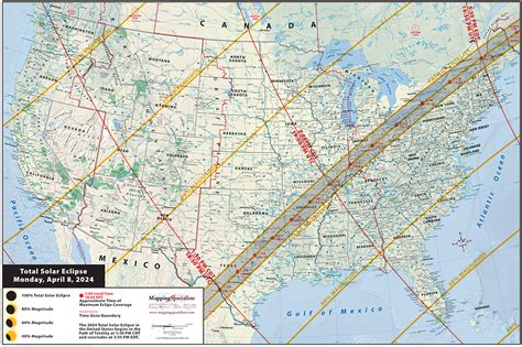 Texas Path Of Totality Solar Eclipse 2024 - Kali Samara