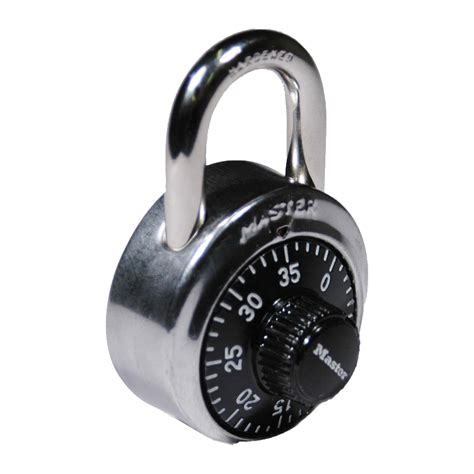 Master Lock 1525 General Security Combination Padlock with Key Control ...