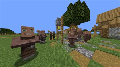 Cursed Villagers Minecraft Texture Pack