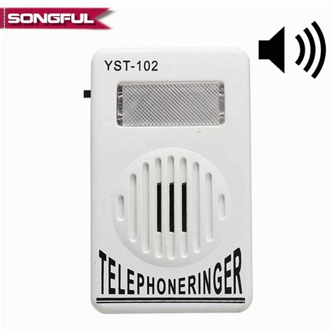 95dB Extra Loud Telephone Phone Ringer Phone Ring Amplifier Ringing ...