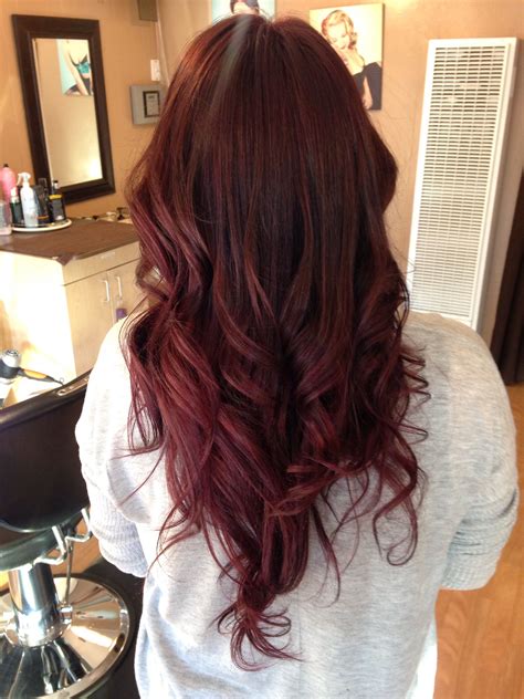 Red/Violet hair color! #hairbykris | Red violet hair color, Red violet ...