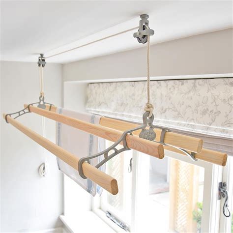 Ceiling Clothes Airer - Space-Saving Ceiling Mounted Cloth Dryer Units ...