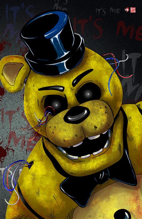 Golden Freddy by TyrineCarver on DeviantArt