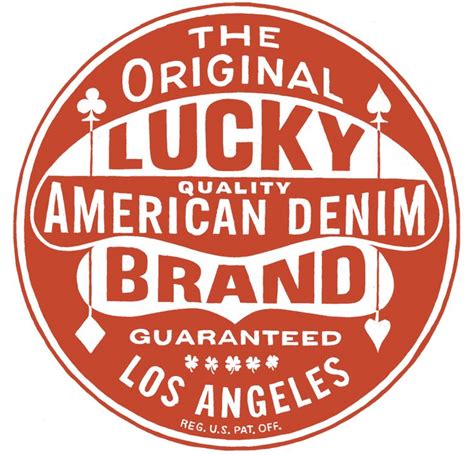 LUCKY BRAND | Lucky brand, Logo inspiration, Vintage signs