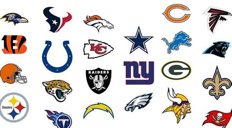 Ranking the Best and Worst NFL Logos - Athlon Sports